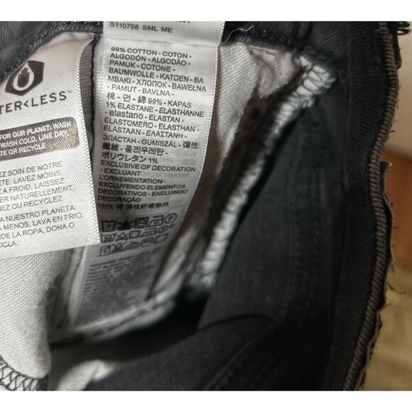 Levi’s Men Jeans 502 Straight Leg Black Color Cotton Size 29 - Picture 8 of 8